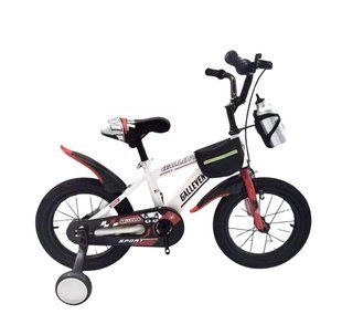 Bicicletă 12&Prime; cu roți ajutătoare White GALLEVEN-12alb foto