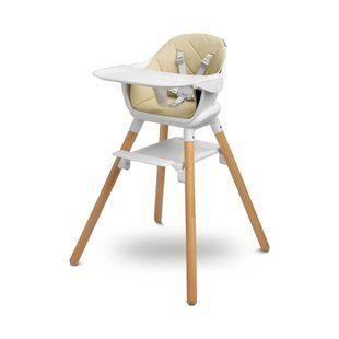 Scaun pentru hrană 4 &icirc;n 1 Caretero Bravo Beige CT.106166 foto