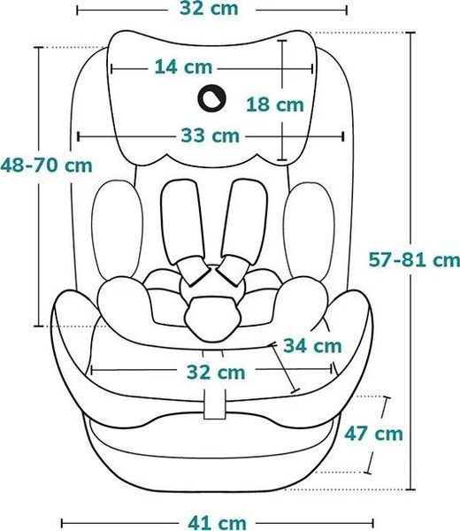 Scaun auto 15-36 kg ISOFIX Lionelo Neal Gray Stone LN.101399 foto
