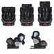 Автокресло 0-36 кг 360 Isofix Moni Colonel Dark Grey MT.105997 фото 3