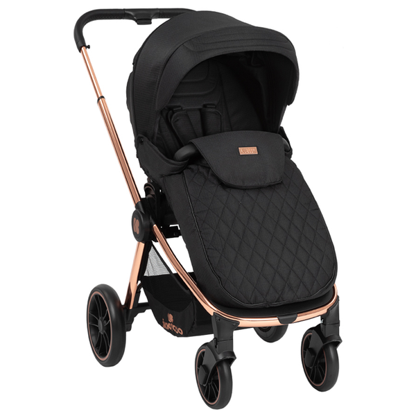 Cărucior Kikka Boo 3 &icirc;n 1 Vicenza Premium Black 143197 foto