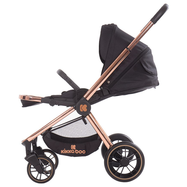 Cărucior Kikka Boo 3 &icirc;n 1 Vicenza Premium Black 143197 foto