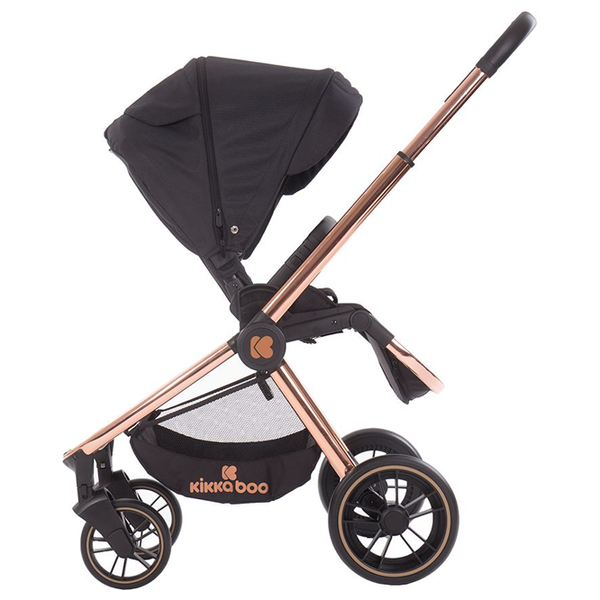 Cărucior Kikka Boo 3 &icirc;n 1 Vicenza Premium Black 143197 foto