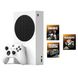 Consolă Microsoft Xbox Series S, White + Games (Fortnite, Fall Guys, Rocket League Bundle) 205331 foto 1