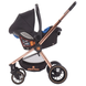 Cărucior Kikka Boo 3 &icirc;n 1 Vicenza Premium Black 143197 foto 7