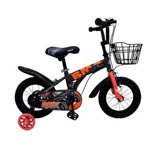 Bicicletă 16&Prime; cu roți ajutătoare BMX Orange JIPU-16oranj foto