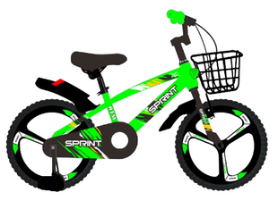 Велосипед с дисковыми колесами 20" Sprint Green GI-8/1 фото