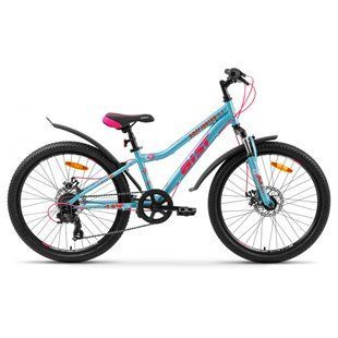 Bicicletă Aist Rosy Junior 24&Prime; Turcoaz 24-13 foto