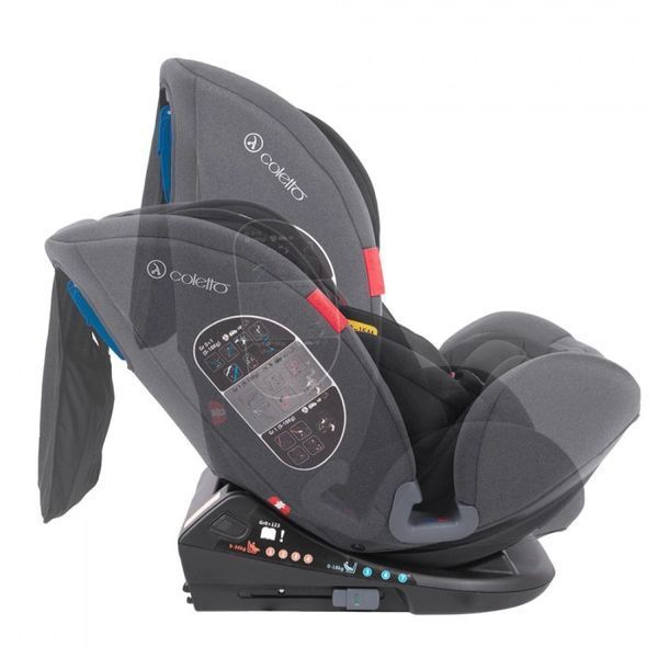 Автокресло 0-36 кг Isofix Coletto Cascade Gray CL.106138 фото