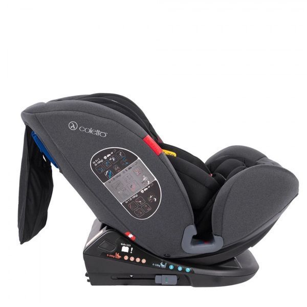 Автокресло 0-36 кг Isofix Coletto Cascade Gray CL.106138 фото
