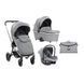Коляска Kikka Boo 3 в 1 Vicenza Premium Gray 143198 фото 1