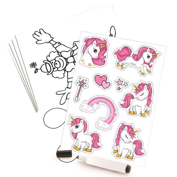 Tablă de desen Dolu Unicorn 2562 foto