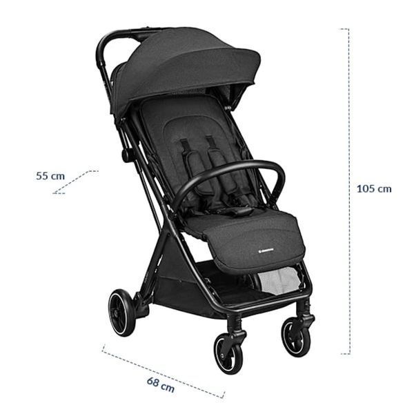 Коляска Kikkaboo Lauren Dark Grey KB.113885 фото