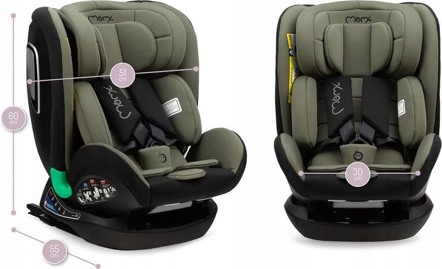 Scaun auto cu rotație 360 MoMi Urso 0-36kg M0921 foto