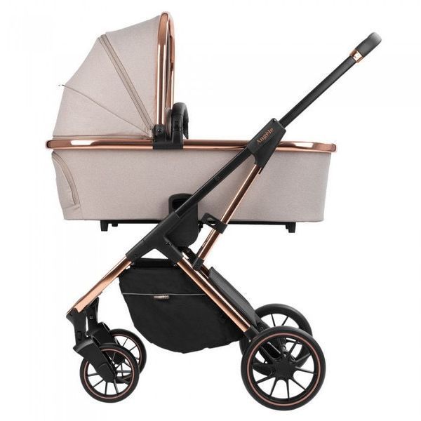 Коляска Kikka Boo 3 в 1 Angele Chrome Beige 143204 фото