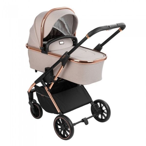 Коляска Kikka Boo 3 в 1 Angele Chrome Beige 143204 фото