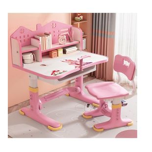 Bancă cu scaun Pink 55189 foto