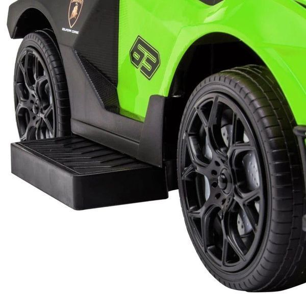 Толокар с ручкой Lamborghini Green 79693 фото