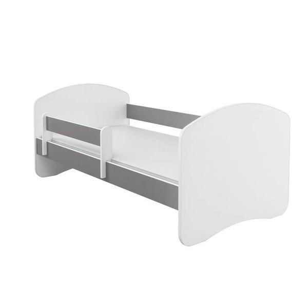 Кровать ACMA Meble Acma II 80x180 бортик/матрас 7 см White 5706978 фото