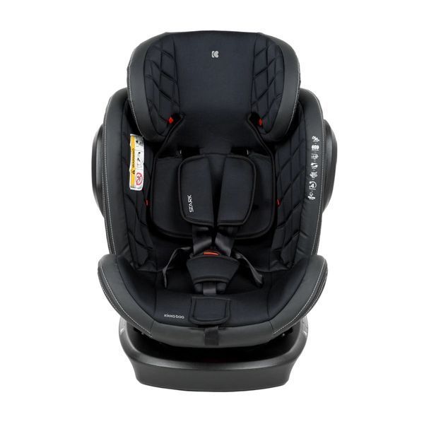 Scaun auto 0-36 kg Isofix KikkaBoo Stark Black KB.110982 foto