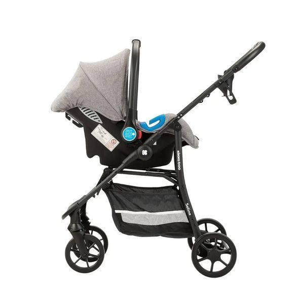 Коляска Kikka Boo 3 в 1 Selina Light Gray 143199 фото
