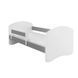 Кровать ACMA Meble Acma II 80x180 бортик/матрас 7 см White 5706978 фото 4