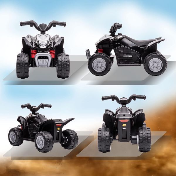 Квадроцикл с аккумулятором Honda White H3 фото
