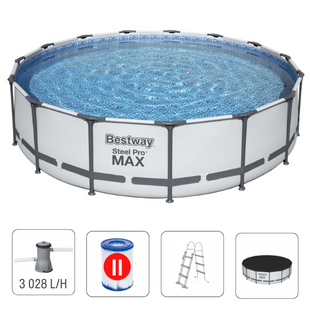 Piscină Steel Pro Max (457&times;107cm) 56488BW foto