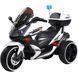 Motocicletă electrică Police cu stație walkie-talkie Alb 34565 foto 1