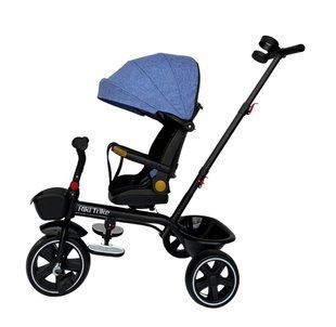 Tricicletă Caider cu scaun rotativ 360&deg; Blue 95971 foto