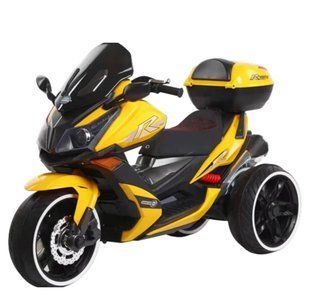 Motocicletă electrică Police cu stație walkie-talkie Galben 23451 foto