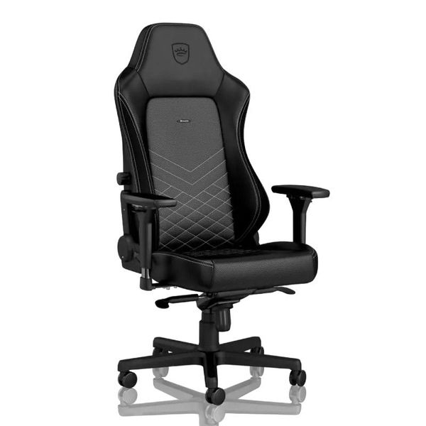 Scaun Gaming Noble Hero Black/White 123609 foto