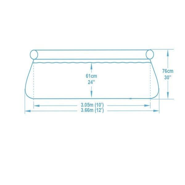 Бассейн Fast Set Bestway (366х76 см) 57443BW фото