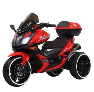 Motocicletă electrică Police cu stație walkie-talkie Roșie 82341 foto