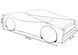 Pat ACMA Meble Acma V/Car №4 80x180 saltea 7 cm Red 5707031 foto 5