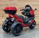 Motocicletă electrică Police cu stație walkie-talkie Roșie 82341 foto 5