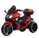 Motocicletă electrică Police cu stație walkie-talkie Roșie 82341 foto 1