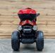 Motocicletă electrică Police cu stație walkie-talkie Roșie 82341 foto 3