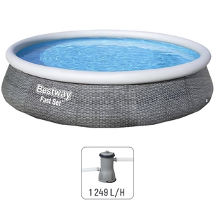 Piscină Fast Set cu pompă de filtrare (366х76 cm) 57445BW foto
