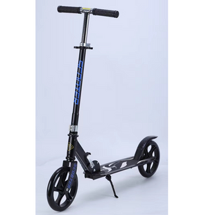 Trotinetă pliabilă Black 58246 foto