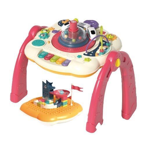 Măsuță interactivă-muzicală 2 &icirc;n 1 Pink MKO462404 foto