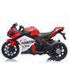 Motocicletă electrică cu parbriz iluminat LED Red 45675 foto 3