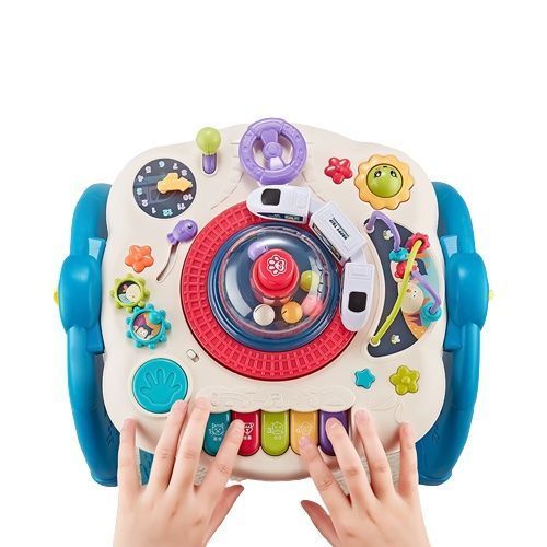 Măsuță interactivă-muzicală 2 &icirc;n 1 Blue MKO462368 foto