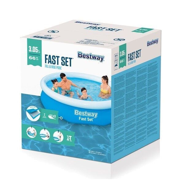 Бассейн Fast Set Bestway (305х66 см) 57456BW фото