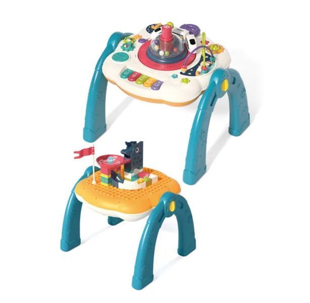 Măsuță interactivă-muzicală 2 &icirc;n 1 Blue MKO462368 foto