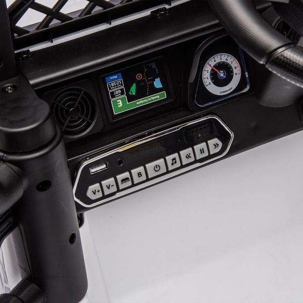 Mașină cu acumulator Toyota FJ Cruiser White JJ2099/2 foto