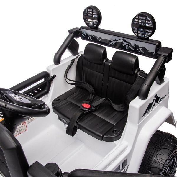 Mașină cu acumulator Toyota FJ Cruiser White JJ2099/2 foto