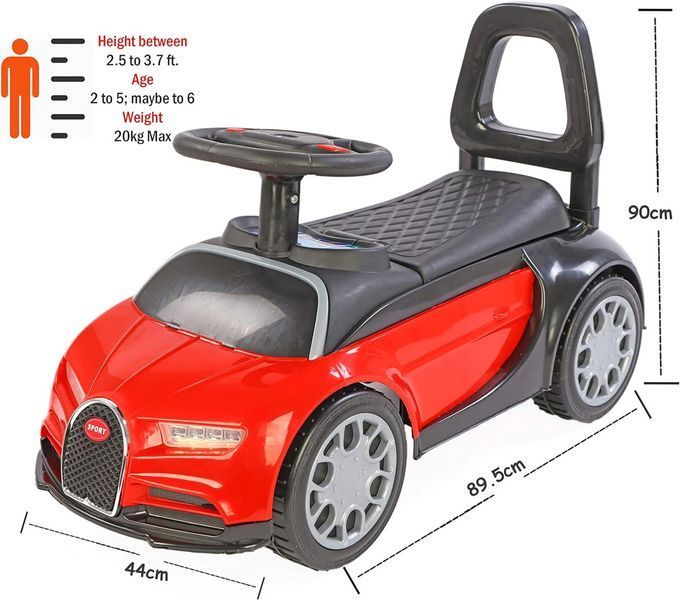 Толокар Sport Red/Black 54598 фото
