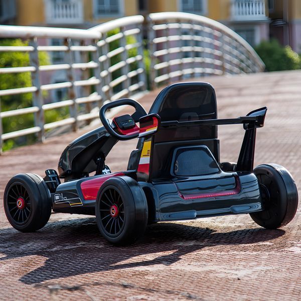 Drift Kart RF107 cu acumulator Black MX619/1 foto