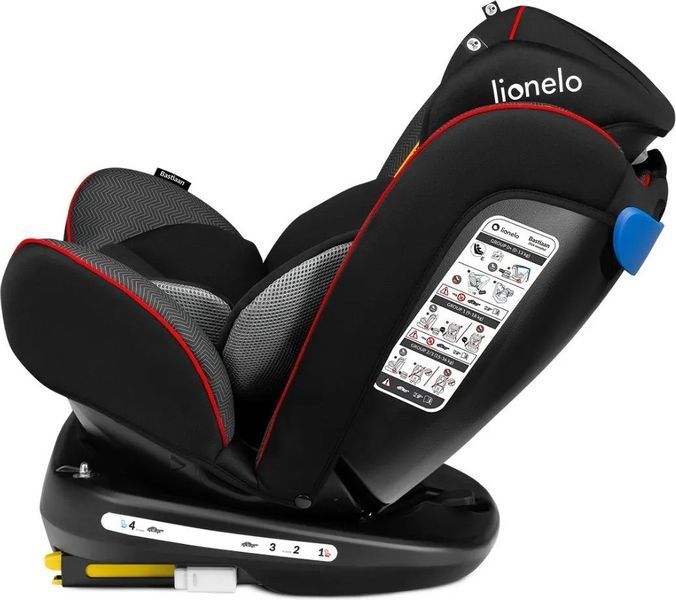 Автокресло 0-36 кг Lionelo Bastiaan Sporty Black LN.105959 фото